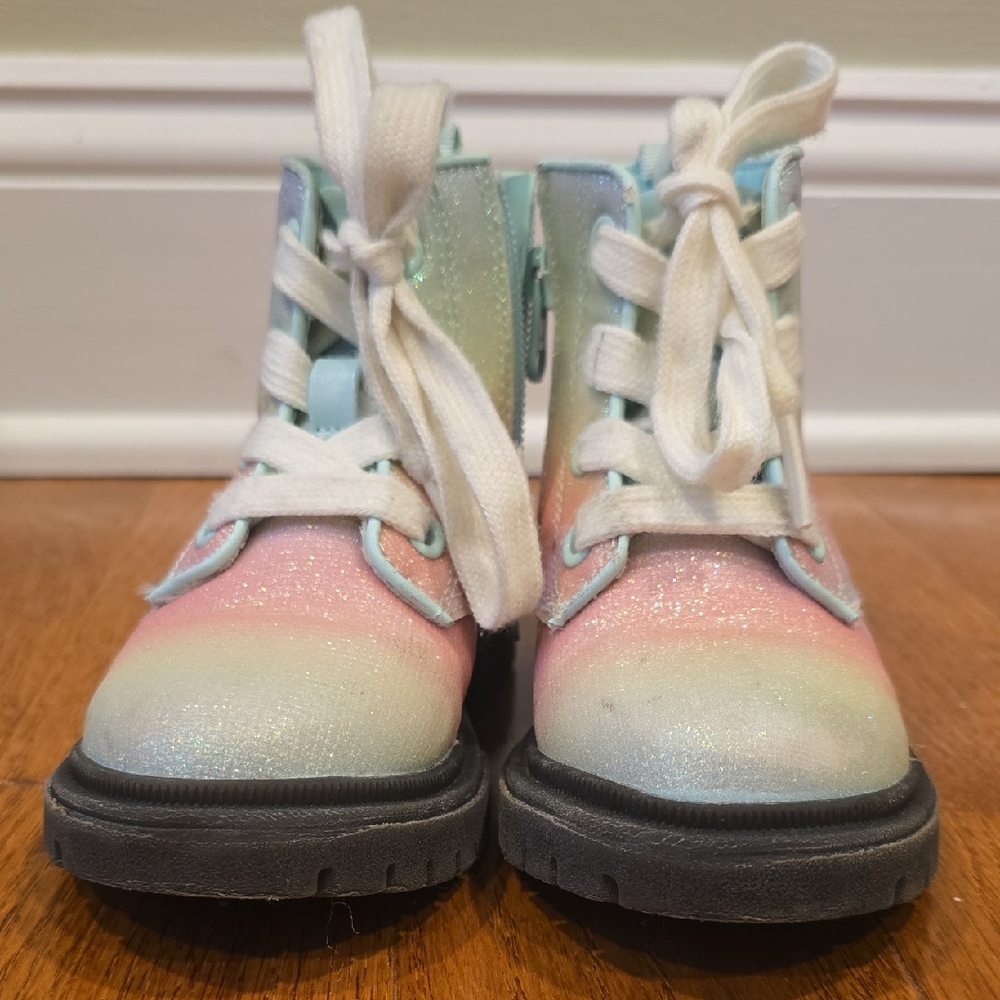 Kids Glittery Boots